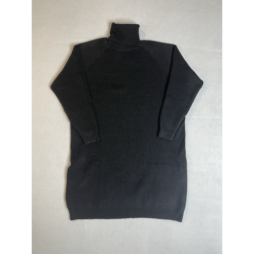 Pretty Little Thing‎ Plus XXL Black High Neck Soft Knit Jumper